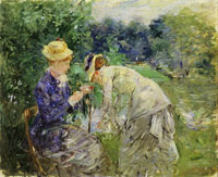 Berthe Morisot In the Bois de Boulogne