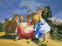 Cornelius Vandergoten after Francisco Goya - The Rendezvous