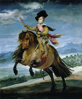Diego Velazquez Baltasar Carlos on Horseback