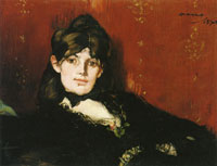 Edouard Manet Berthe Morisot Reclining
