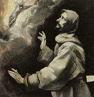 El Greco St. Francis Receiving the Stigmata