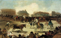 Francisco Goya Bullfight in a Village