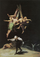 Francisco Goya Flying Witches
