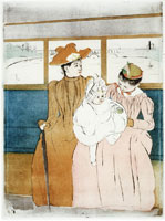 Mary Cassatt In the Omnibus
