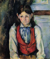 Paul Cézanne Boy in a Red Vest