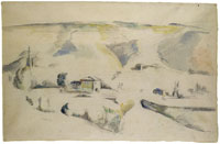 Paul Cézanne Landscape in Province