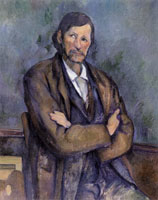 Paul Cézanne Man with crossed arms