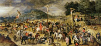 Attributed to Pieter Brueghel the Younger The Crucifixion