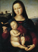 Raphael Maria with Child (The Solly Madonna)