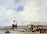 Richard Parkes Bonington On the Coast of Picardy