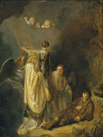 School of Rembrandt Jacob's Dream