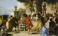 Giovanni Domenico Tiepolo A Dance in the Country