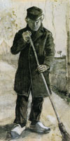 Vincent van Gogh Man with Broom