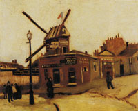 Vincent van Gogh The Moulin de la Galette