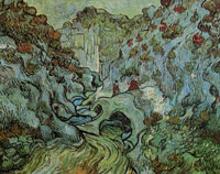 Vincent van Gogh Les Peiroulets Ravine