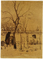 Vincent van Gogh Winter Garden