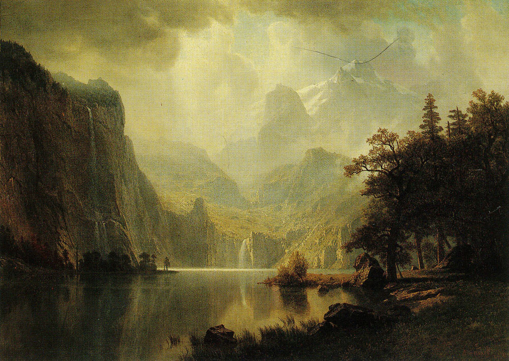 Albert Bierstadt - In the Mountains