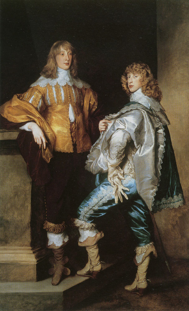 Anthony van Dyck - Portrait of Lord John and Lord Bernard Stuart