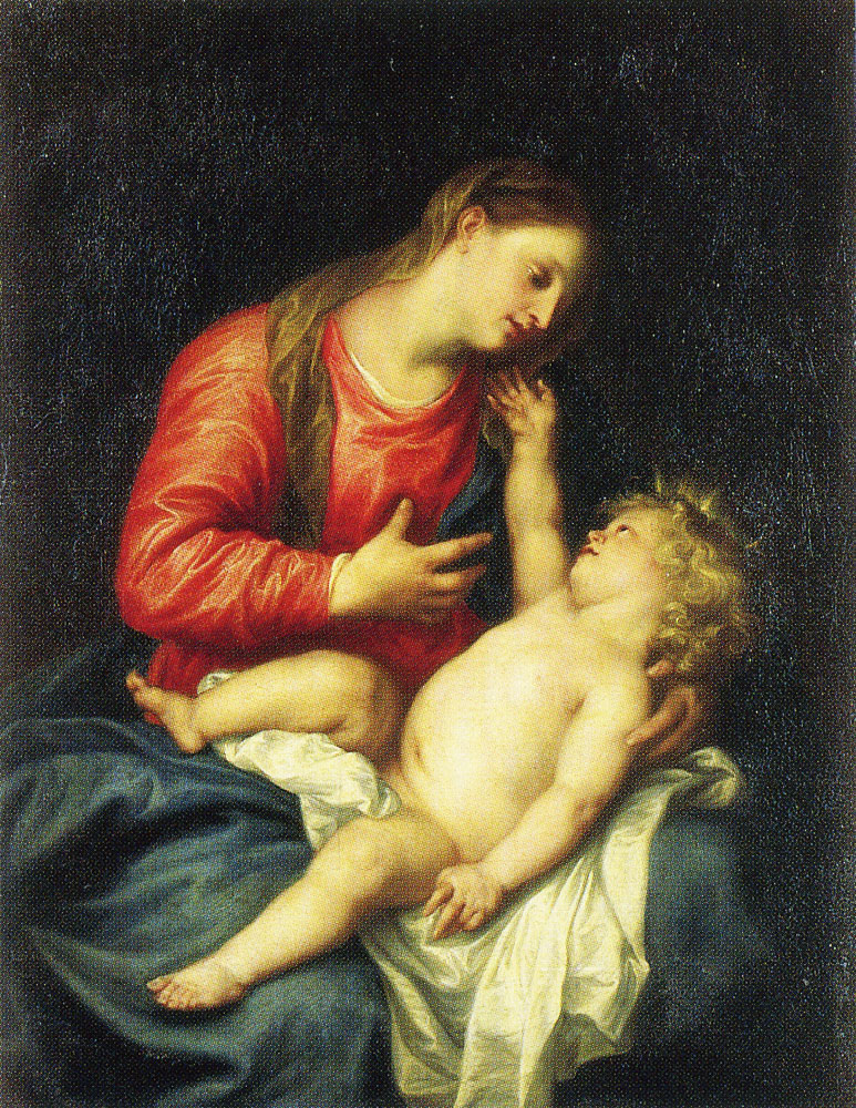 After Anthony van Dyck - The Virgin and Child