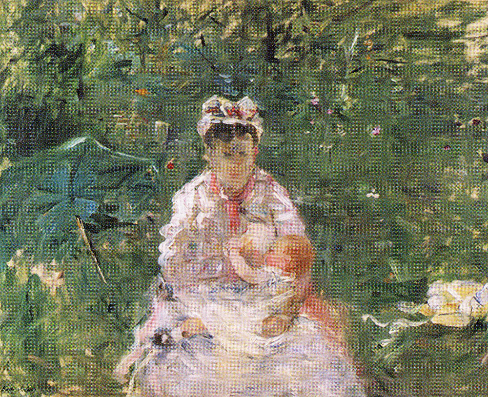 Berthe Morisot - Nursing