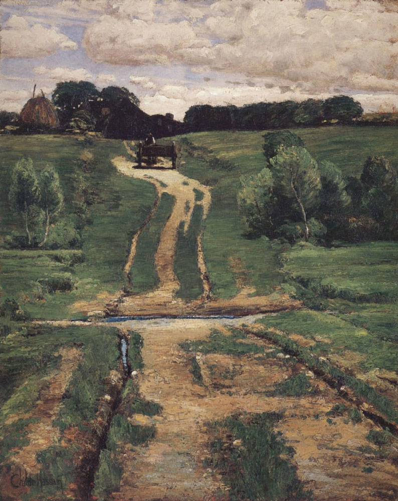 Childe Hassam - A Back Road