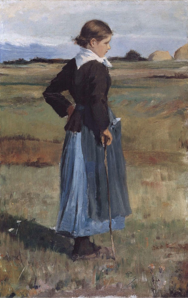 Childe Hassam - French Peasant Girl