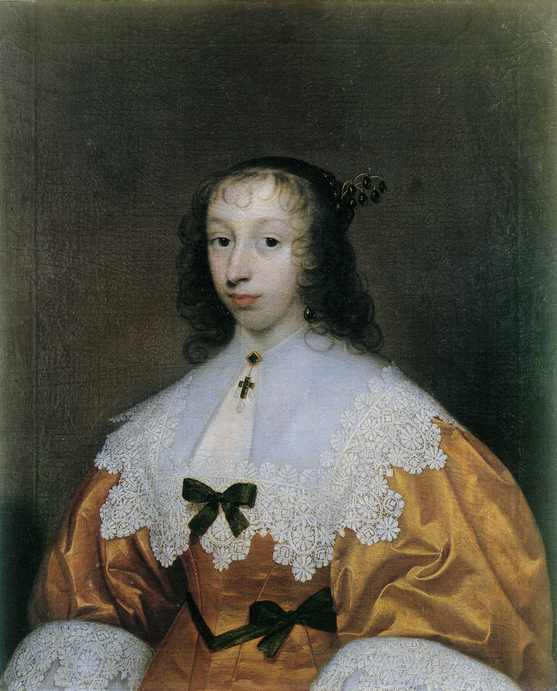 Cornelis Janson van Ceulen - Portrait of Anne Campion