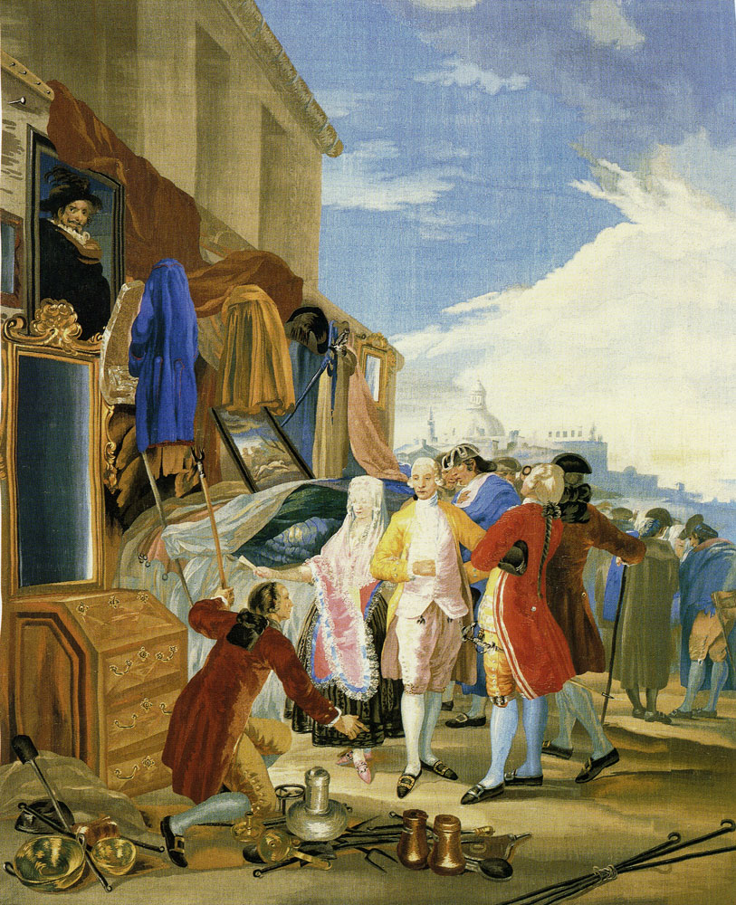 Cornelius Vandergoten after Francisco Goya - The Fair of Madrid