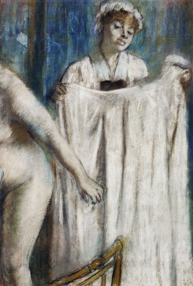Edgar Degas - Toilette after the Bath