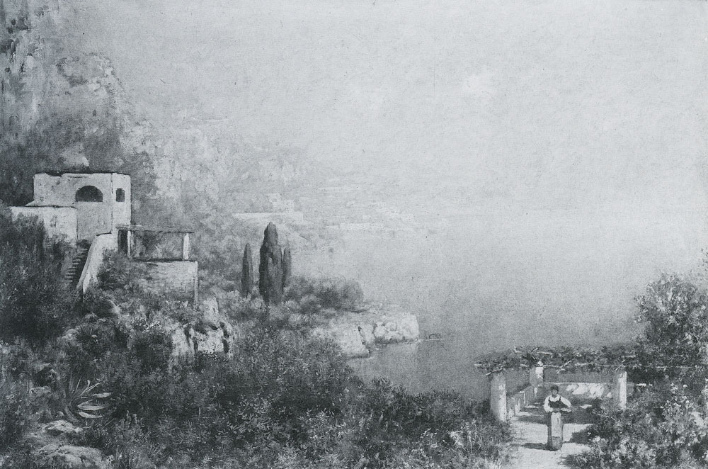 Edmund Berninger - View of Capri