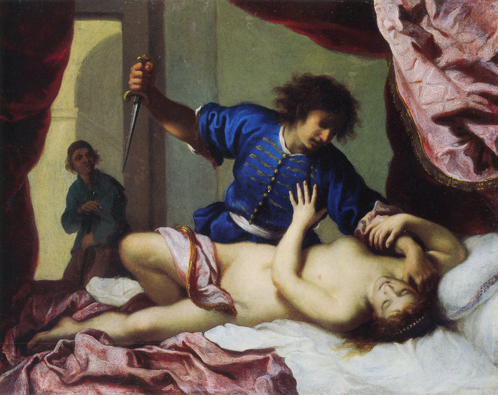 Felice Ficherelli - The Rape of Lucretia