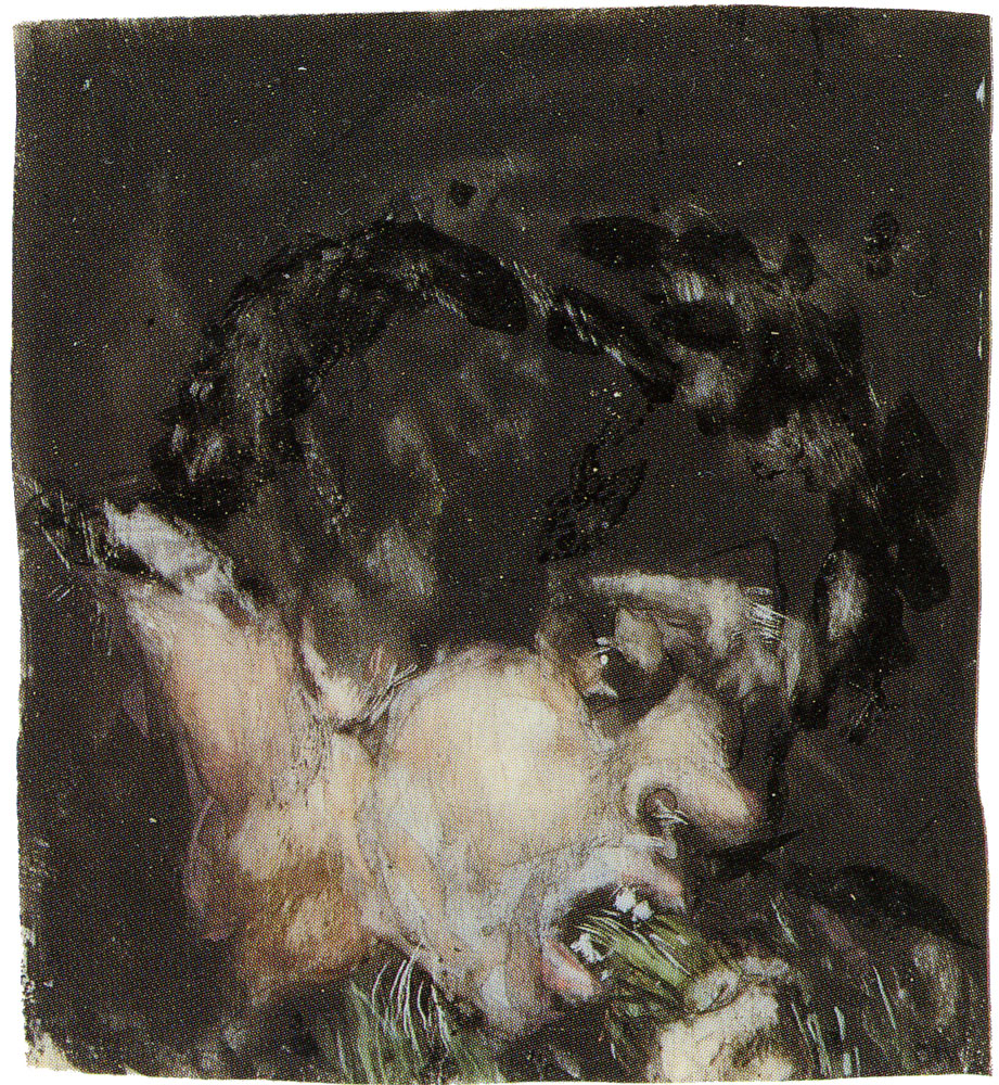 Francisco Goya - Man Eating Leeks
