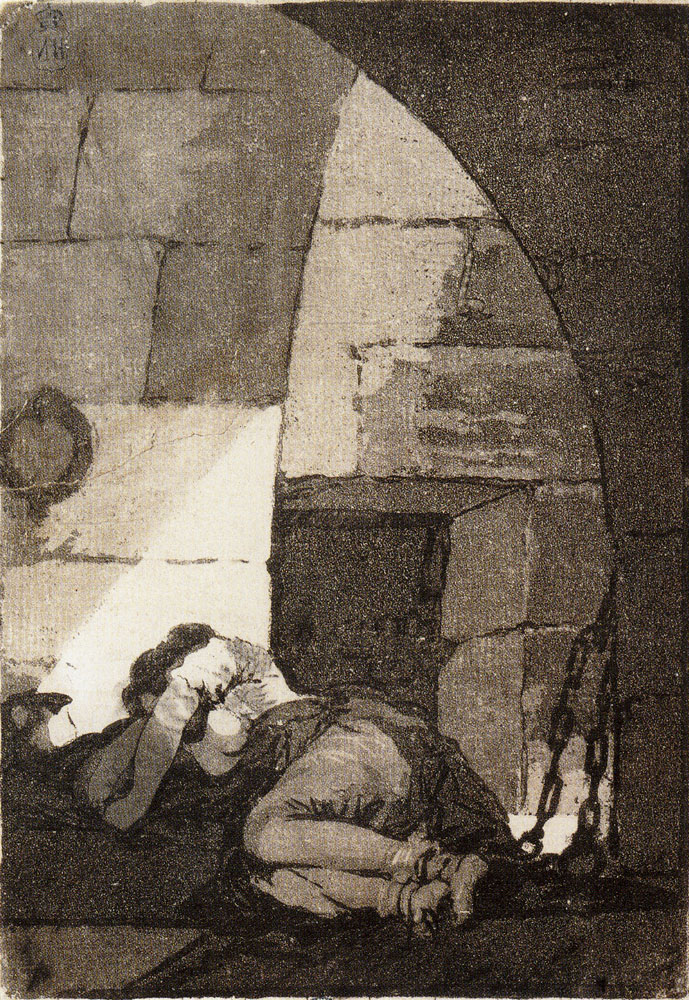 Francisco Goya - Woman in Prison