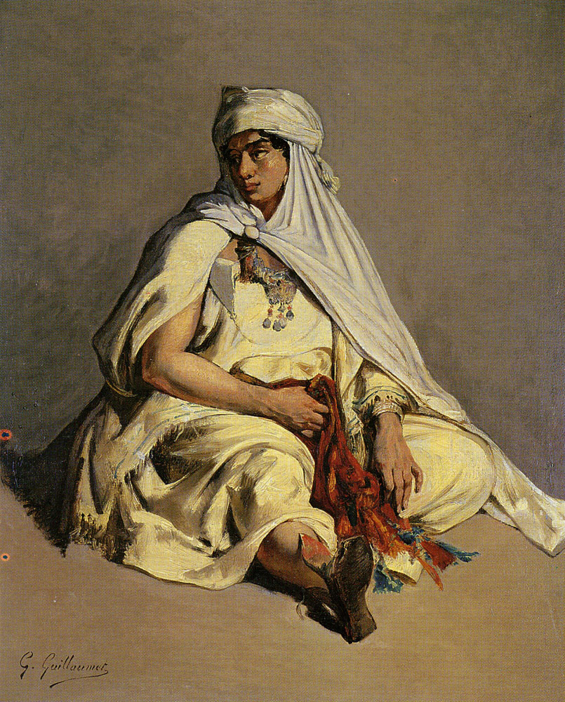 Gustave Guillaumet - Woman of Bou Saada