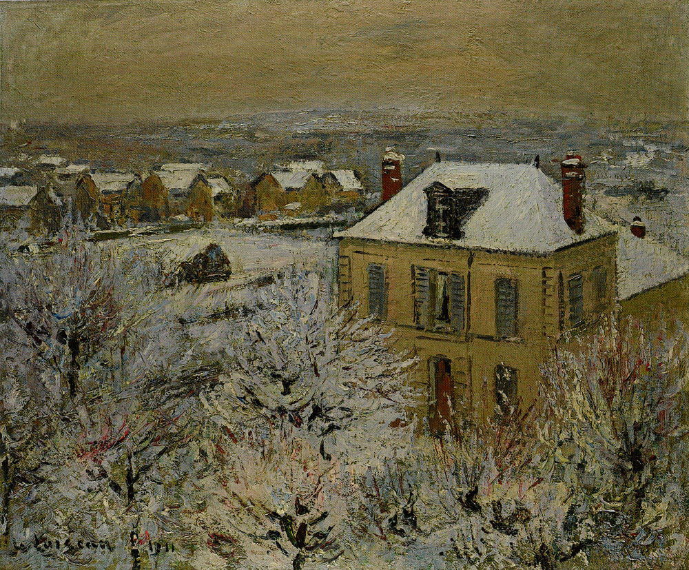 Gustave Loiseau - House in Winter