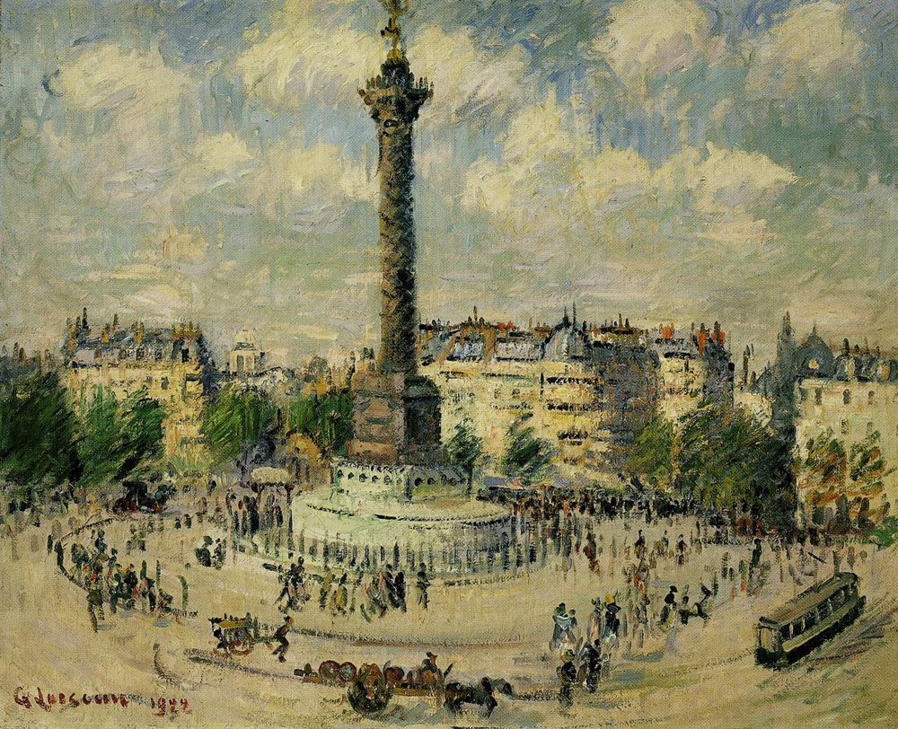 Gustave Loiseau - La Place de la Bastille