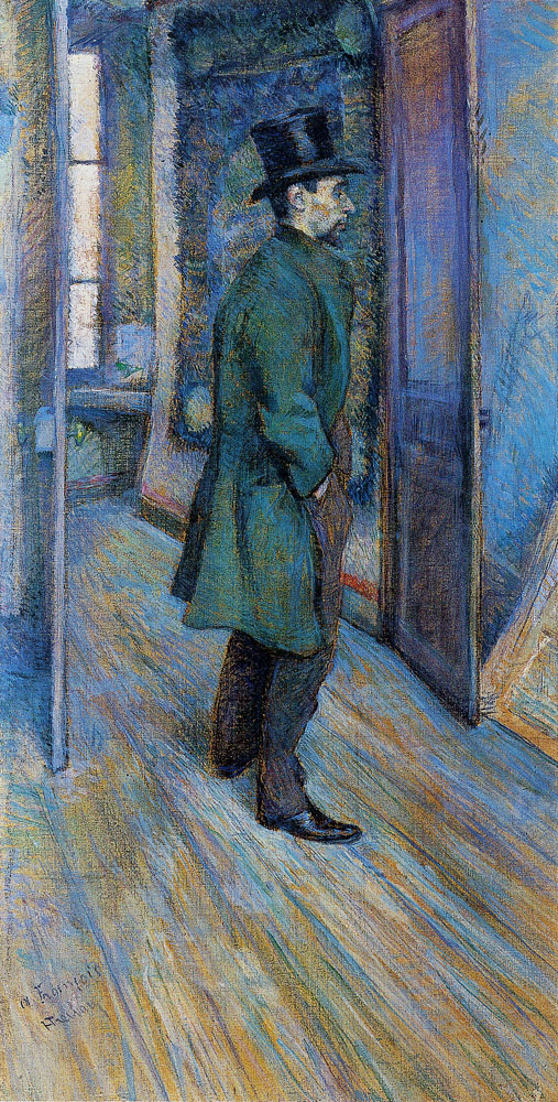 Henri de Toulouse-Lautrec - Portrait of François Gauzi