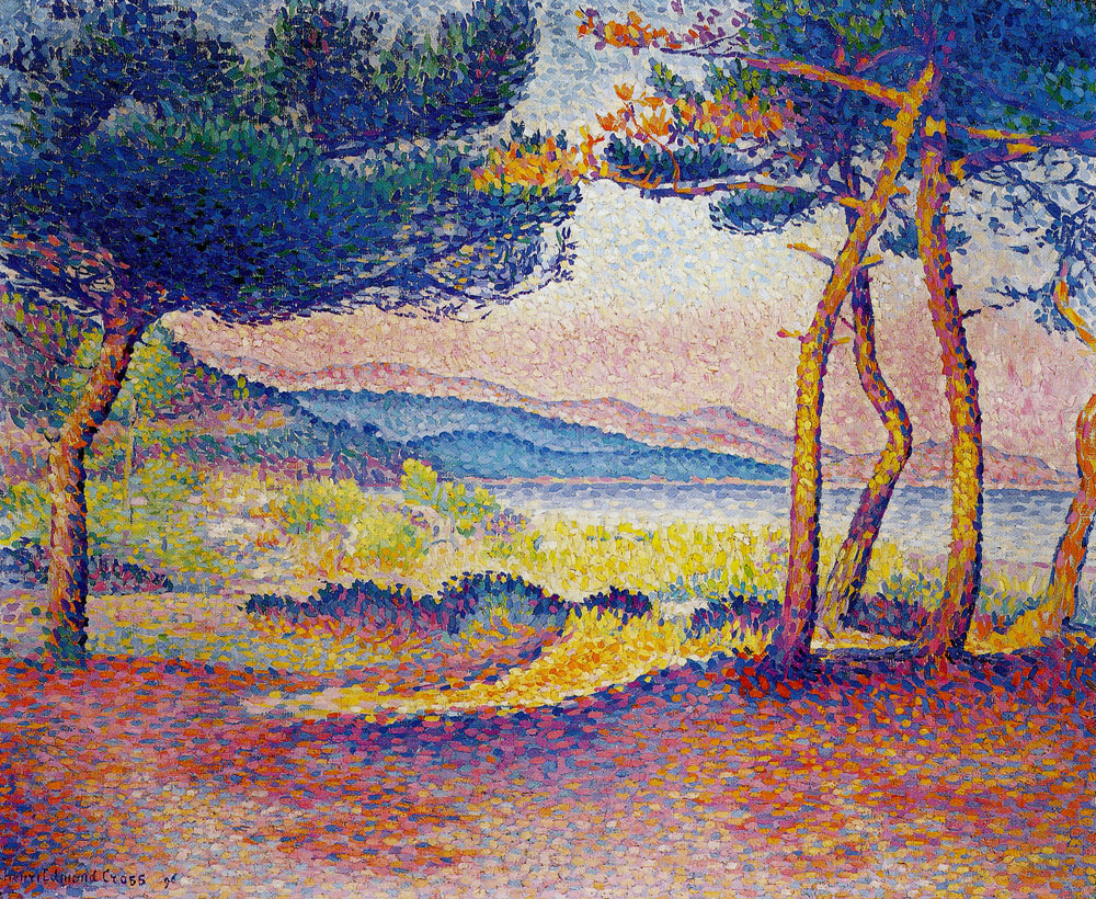 Henri-Edmond Cross - Pines Along the Shore
