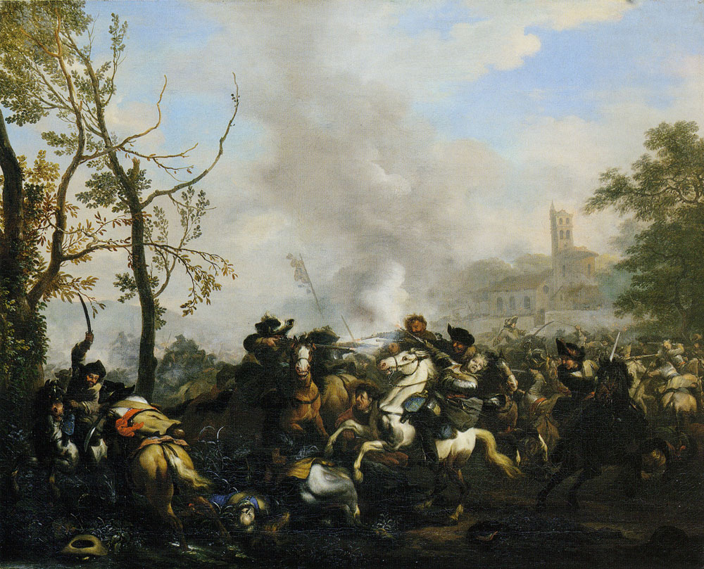 Jan van Huchtenburgh - Battle