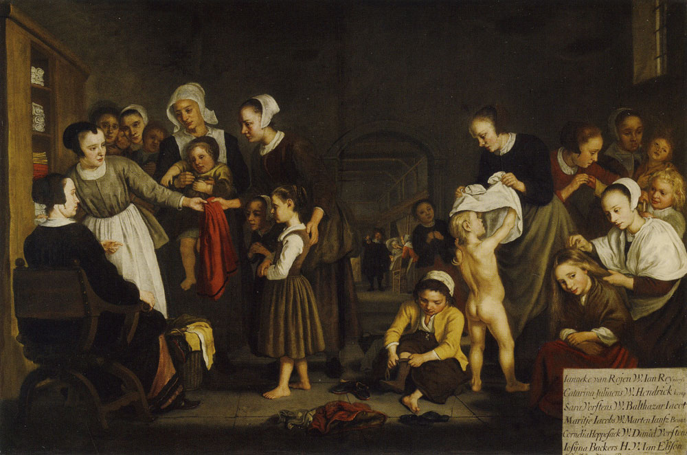 Jan Victors - Dressing the Orphans