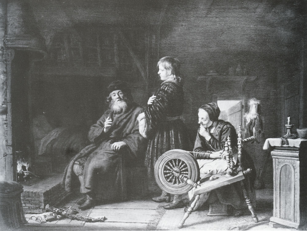 Jan Victors - Tobit and Anna with Their Son Tobias