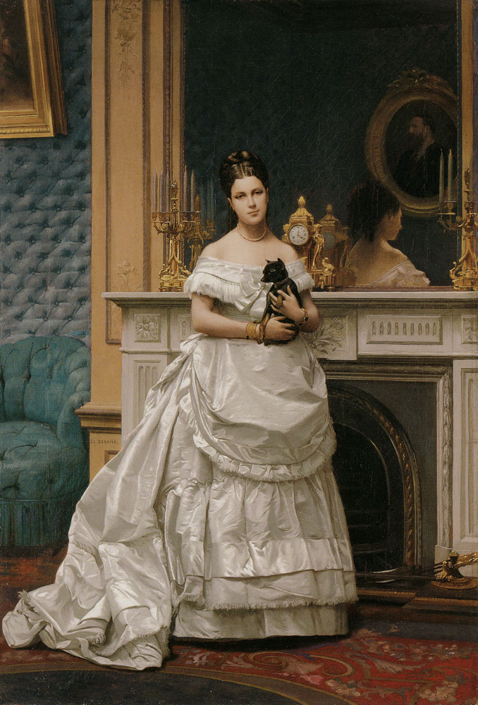 Jean-Léon Gérôme - Portrait of a Lady, perhaps the Artist's Wife
