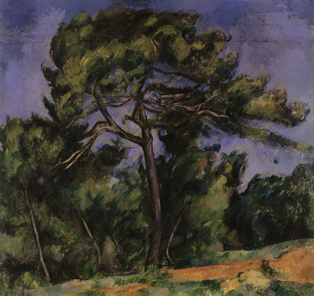 Paul Cézanne - The large pine