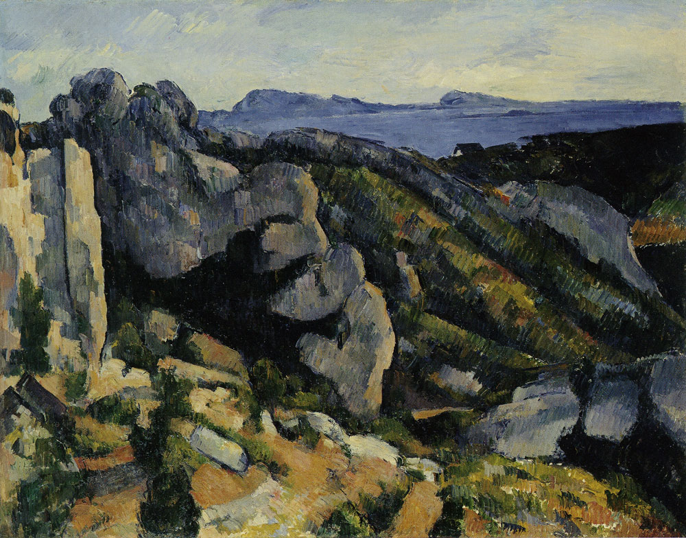 Paul Cézanne - Rocks at L'Estaque