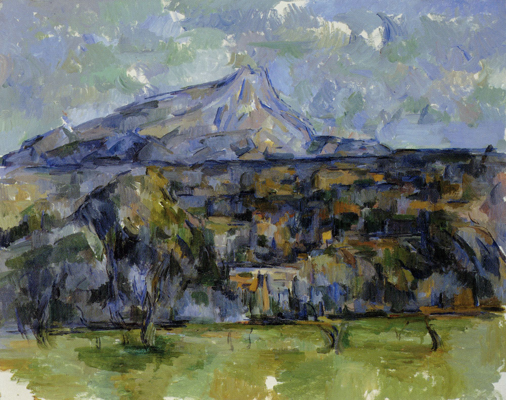 Paul Cézanne - Montagne Sainte-Victoire seen from Les Lauves