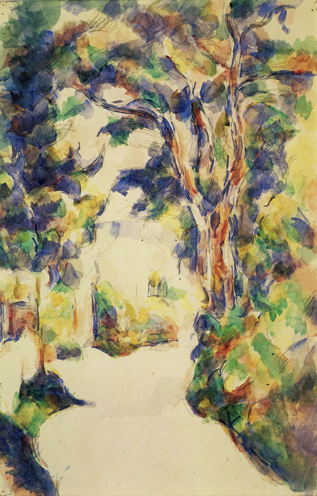 Paul Cézanne - The turn in the road