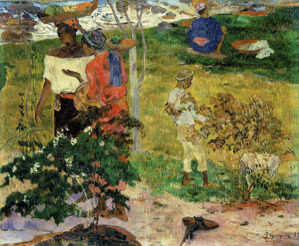 Paul Gauguin - Conversation