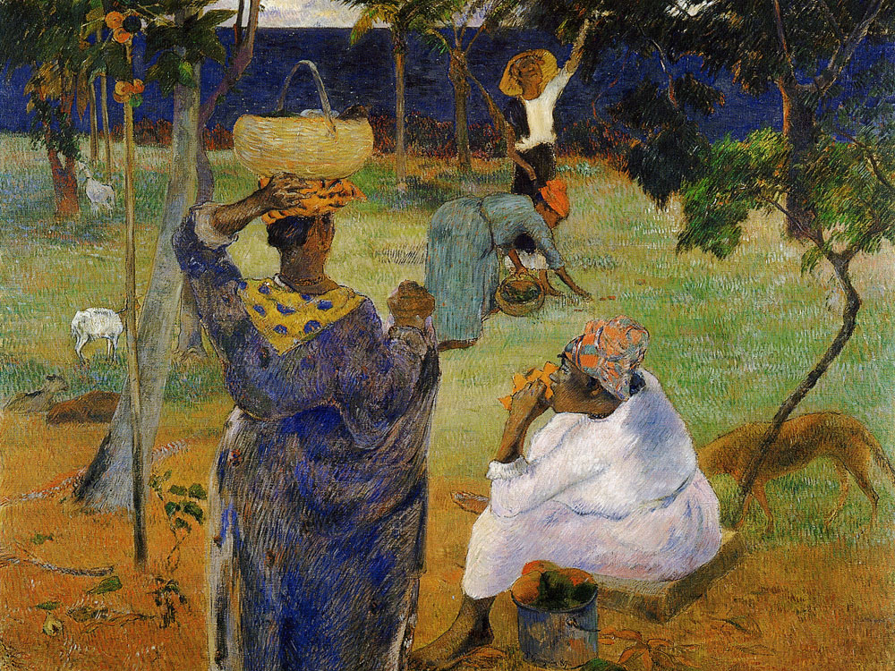 Paul Gauguin - The Mango Trees, Martinique