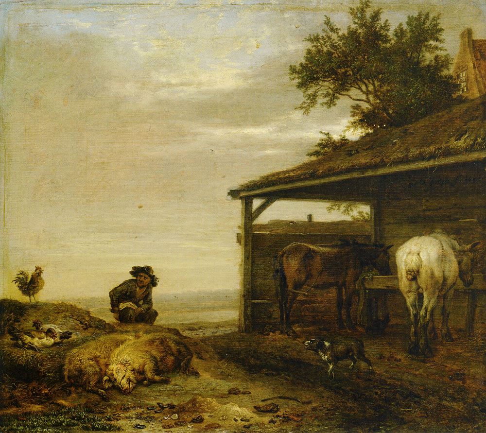 Paulus Potter - Peasant with Manure