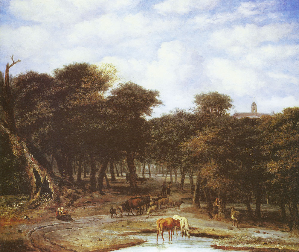 Philips Koninck - Landscape with cattle
